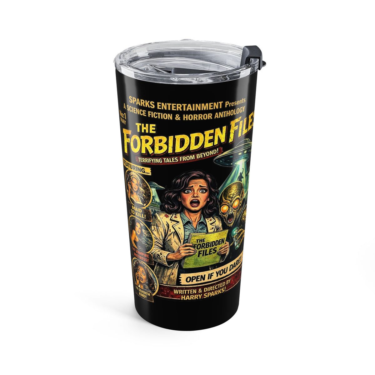 The Forbidden Files Official 20oz Stainless Steel Tumbler