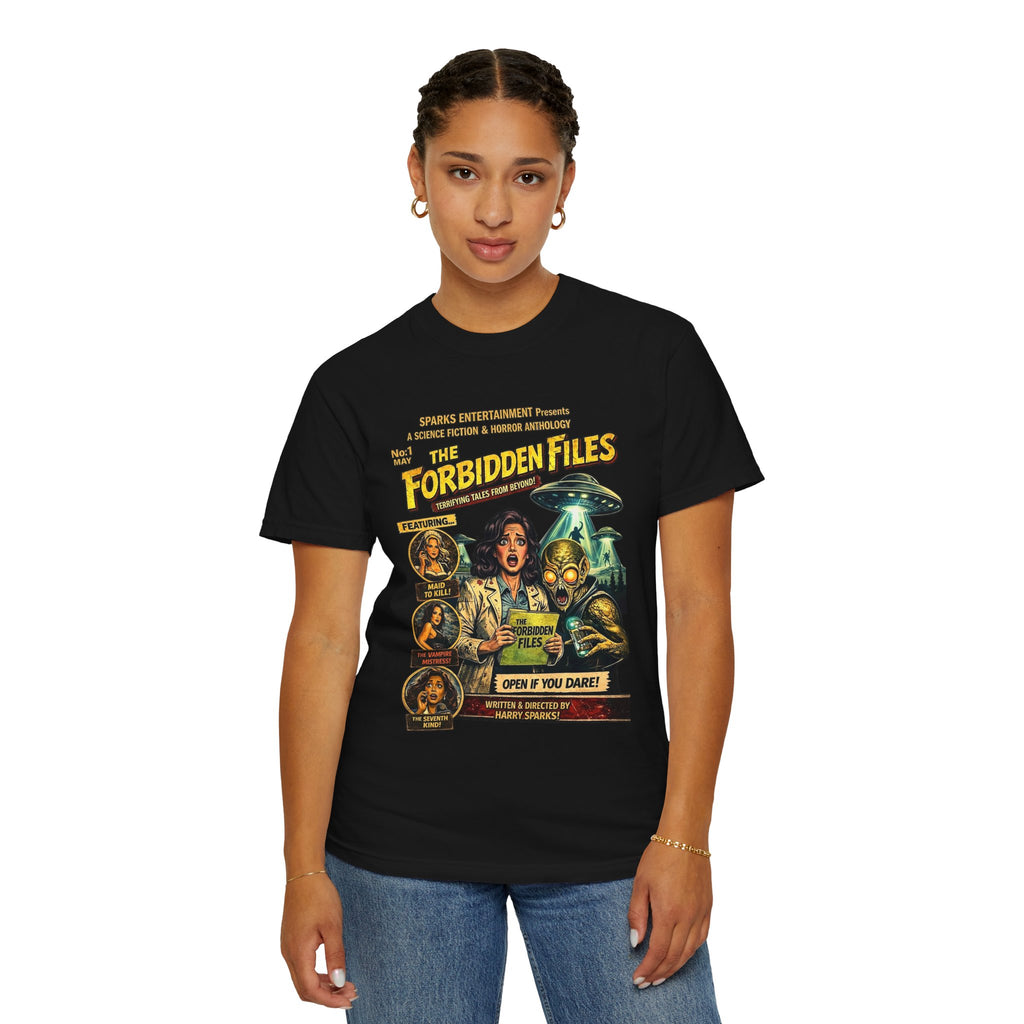 The Forbidden Files Official Movie T-Shirt