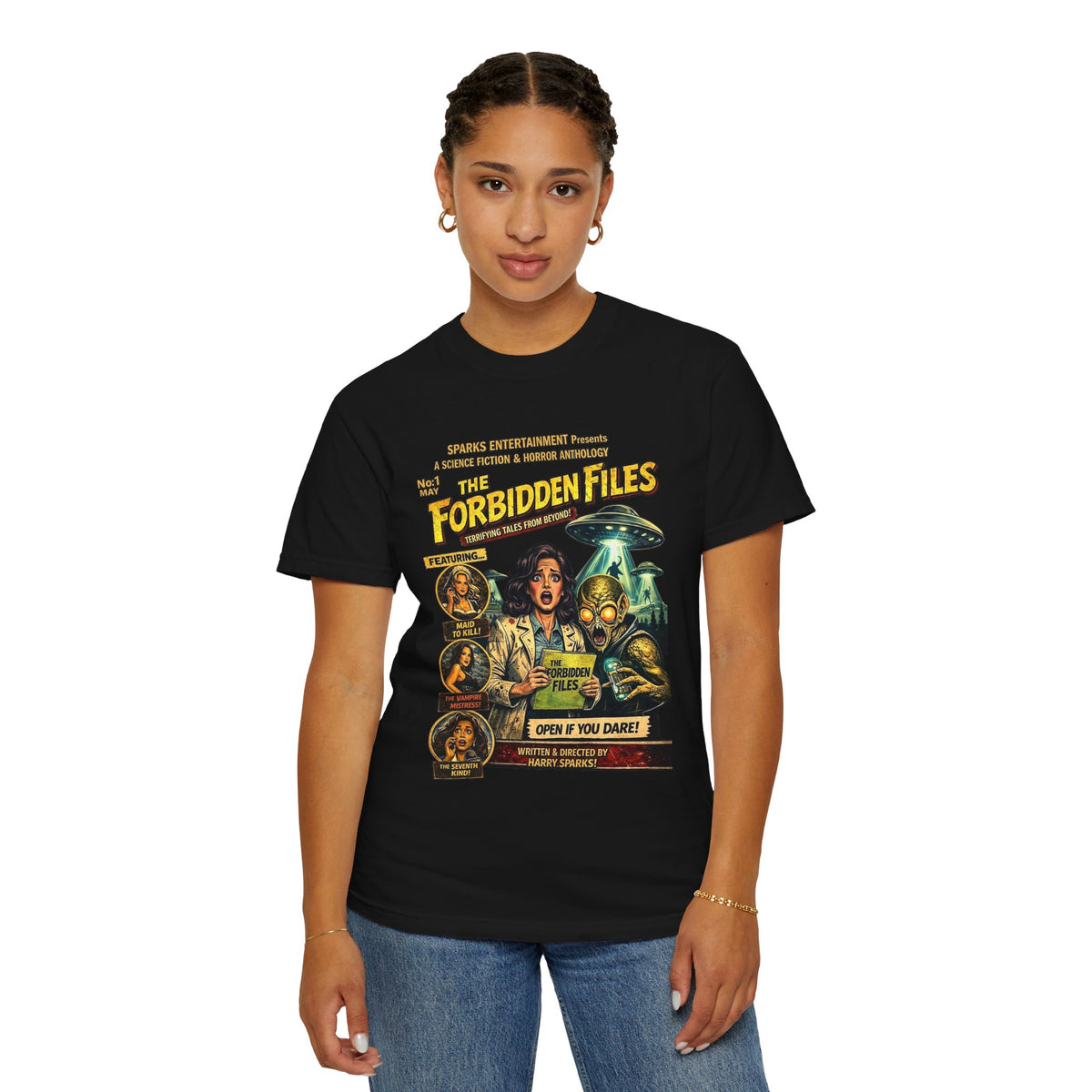 The Forbidden Files Official Movie T-Shirt