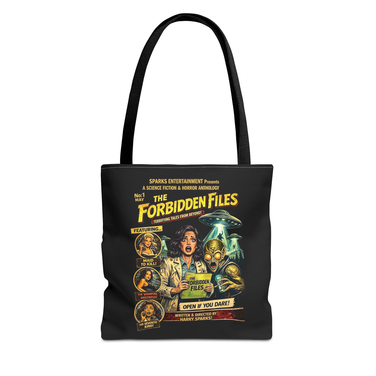 The Forbidden Files Official Movie Tote Bag