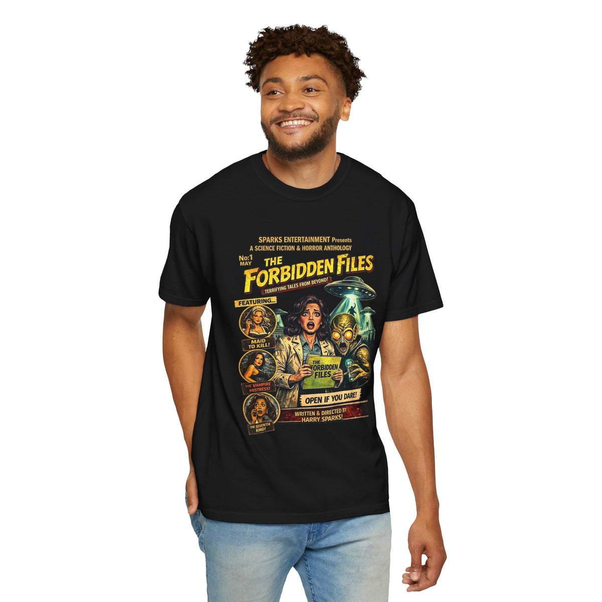 The Forbidden Files Official Movie T-Shirt