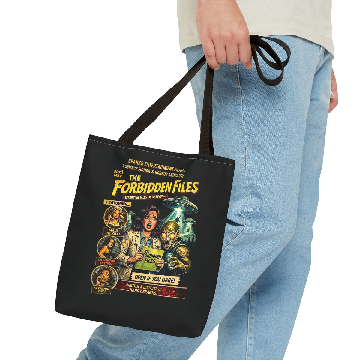 The Forbidden Files Official Movie Tote Bag