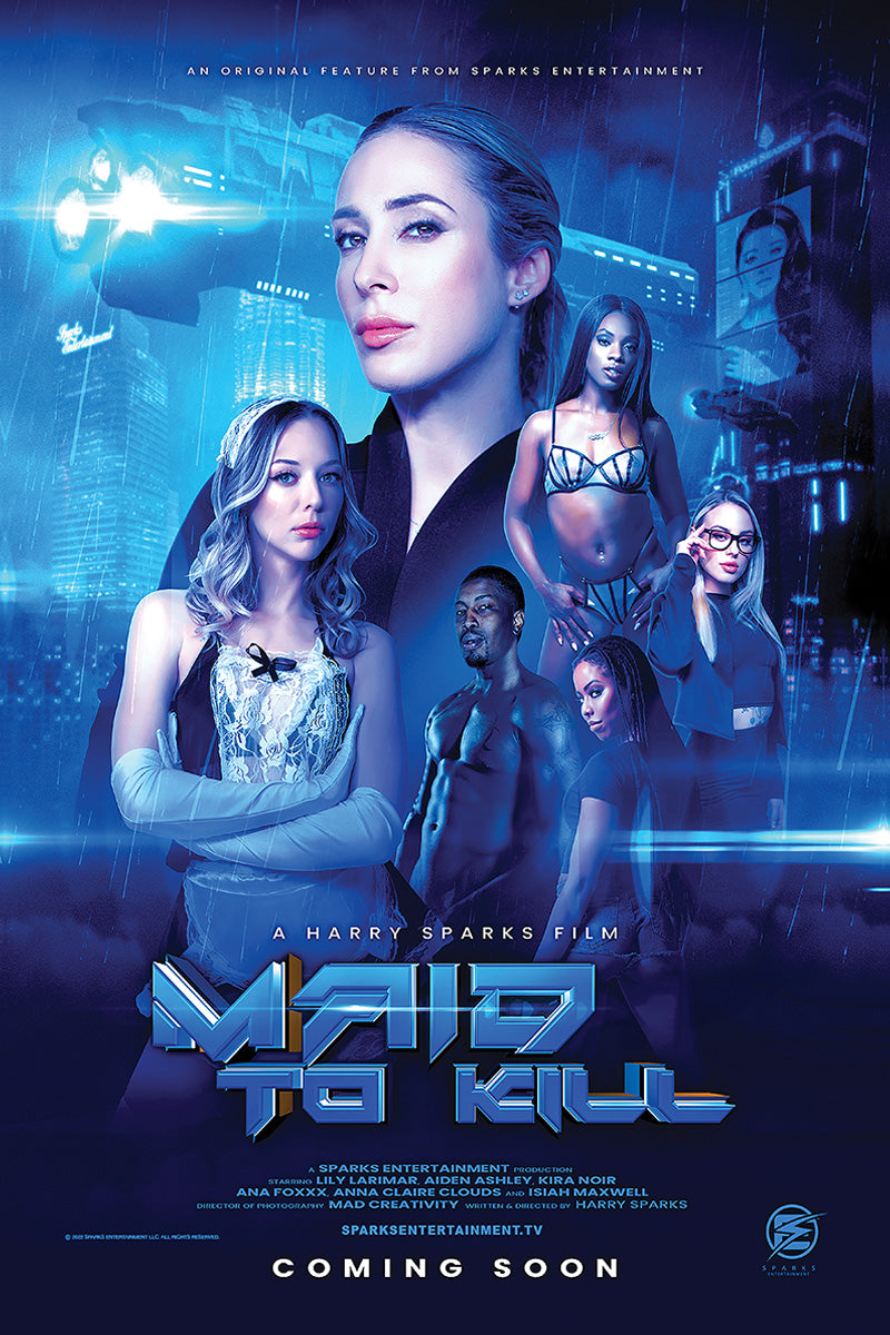 Maid to Kill – Official Limited-Edition Sci-Fi Movie Poster - Signed
