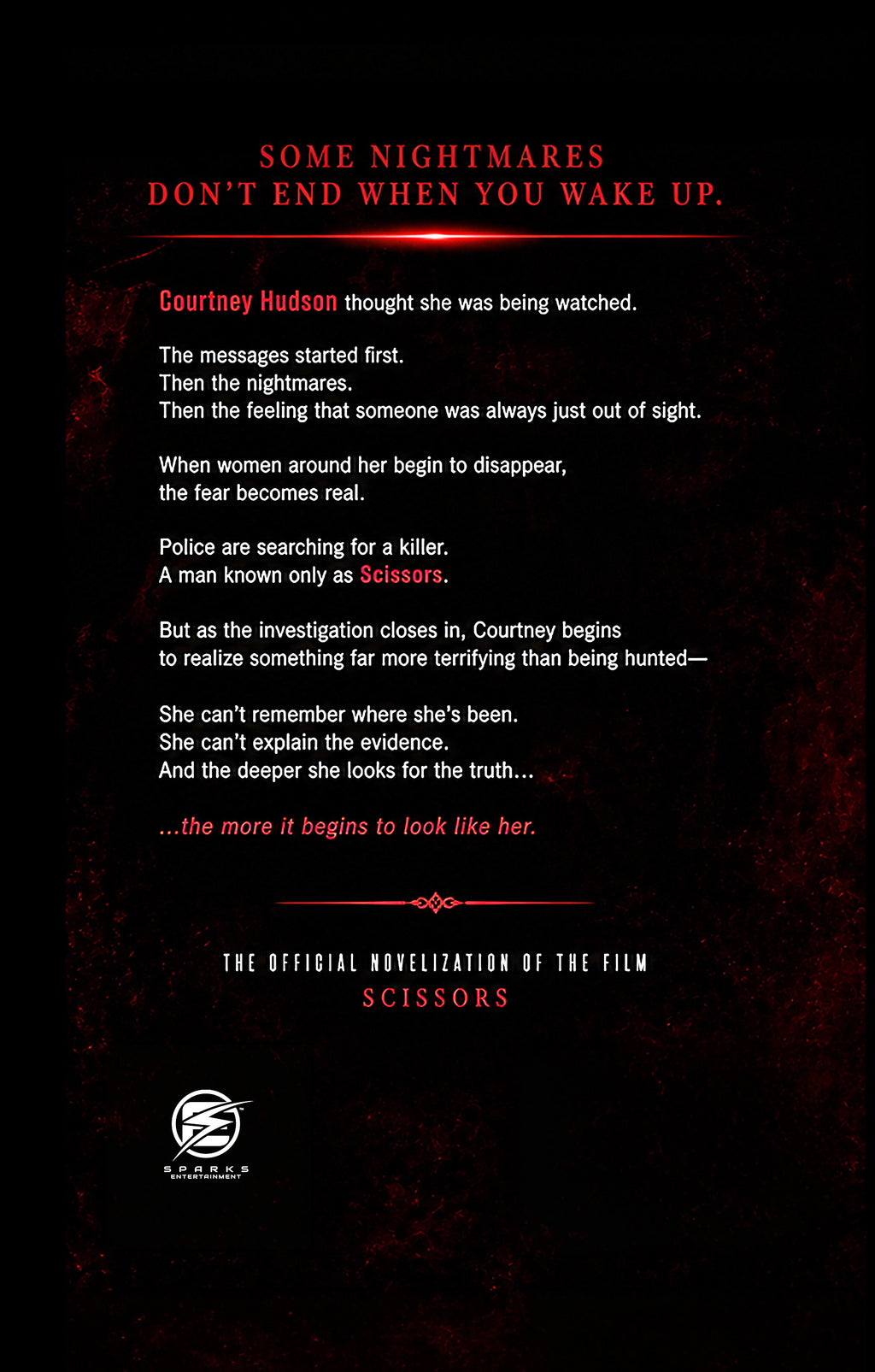 Scissors – Hardcover Novel